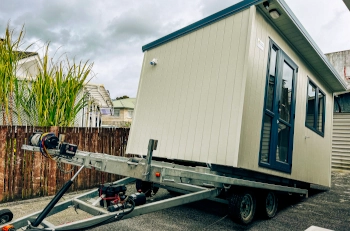 How a Cabin King Cabin is delivered