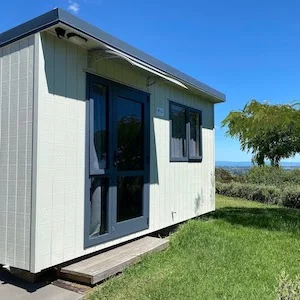 A Cabin King cabin in use as a therapy room.